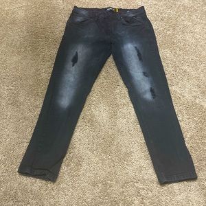 Black skinny jeans